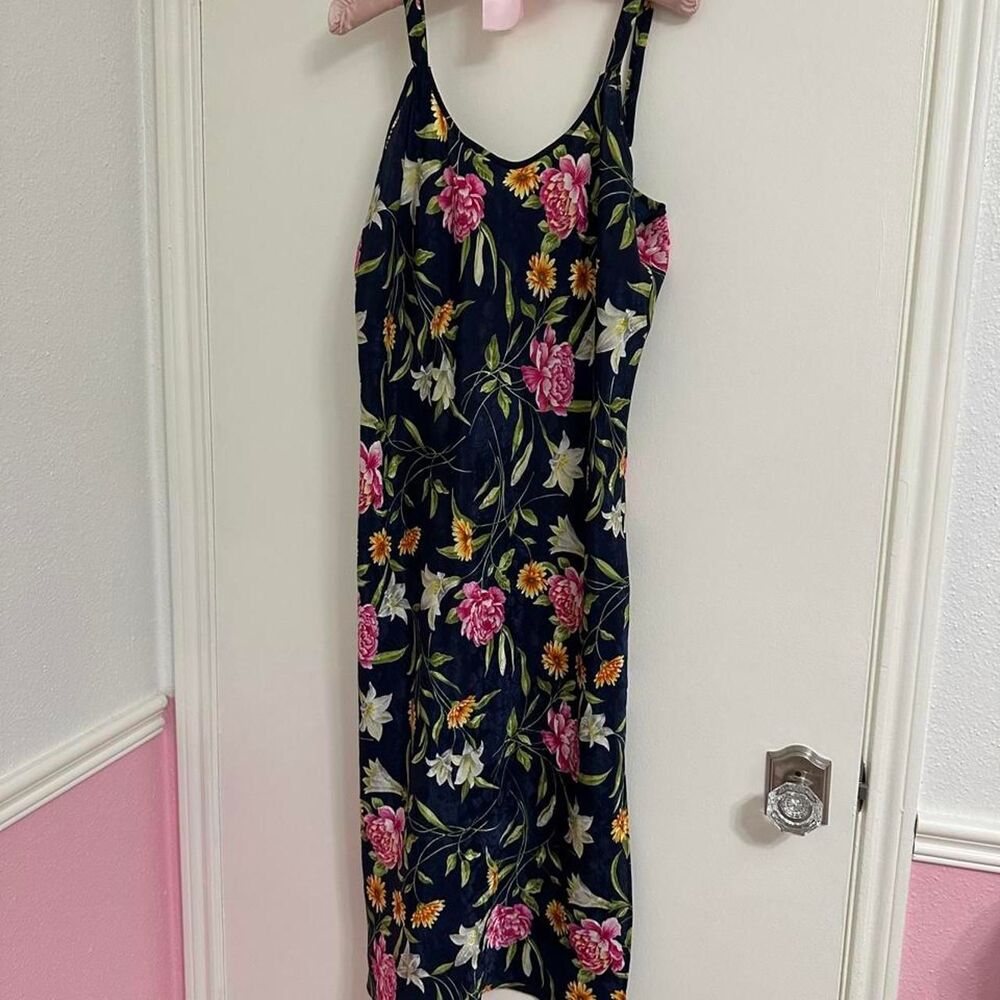 Floral slip dress
